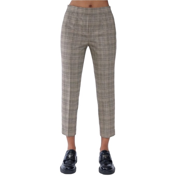 Babaton Pants - Babaton cohen pant in plaid, size 2 like new condition perfect for fall weather